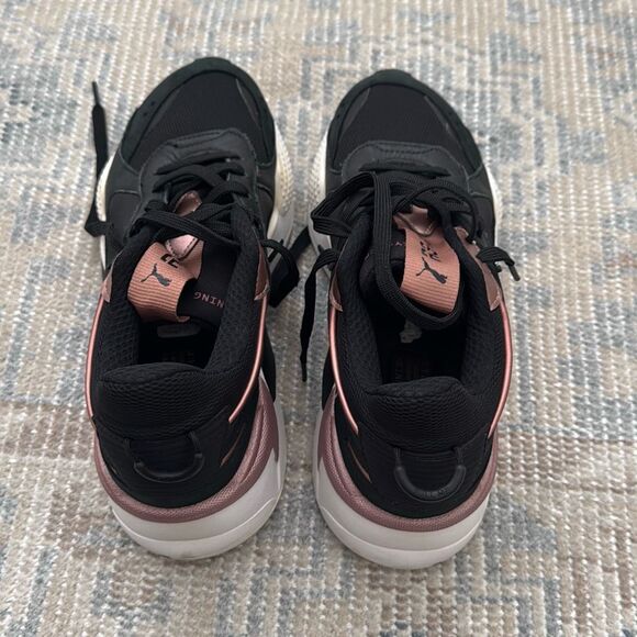 Puma RS-X Trophy Women’s Sneakers Black Rose Gold size 9.5 - Picture 5 of 11
